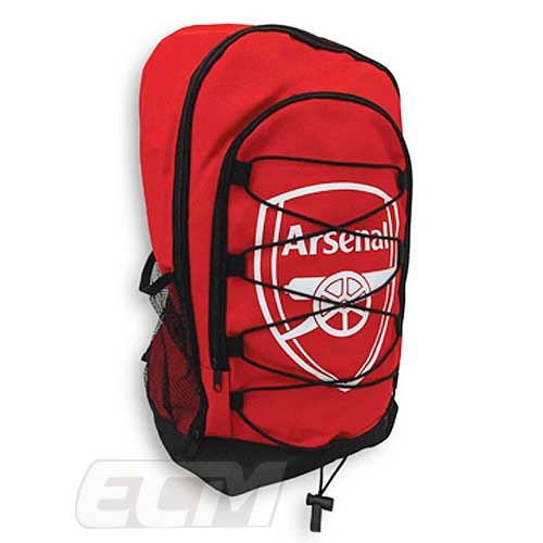 【ECM25】【国内未発売】 アーセナル オフィシャルグッズ ビッグロゴ バックパック レッド 【サッカー/プレミアリーグ/ウーデゴール/サカ/arsenal/リュック/bag】
