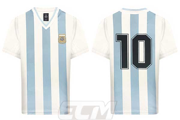 【予約SCD01】【国内未発売】 ScoreDraw アルゼンチン代表 1990 W杯決勝 10番 ホーム 復刻モデル 【スコアドロウ/サッカー/ワールドカップ/ユニフォーム/Argentina/メッシ/マラドーナ】