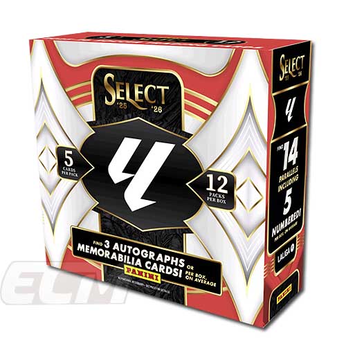 【予約WUS01】PANINI SELECT LA LIGA 25-26 SOCCER HOBBY ボックス販売【サッカー/プレミリーグ/高級トレカ/パニーニ/トレカ/ヤマル/エンバペ/久保建英】|ECムンディアル