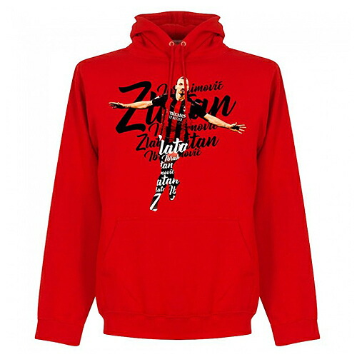 【取っておくRET06】【国内未発売】\u003cBR\u003eRE-TAKE ズラタン・イブラヒモビッチ 原作 スウェットパーカー 赤いこと\u003cBR\u003e【蹴球/ACミラン/Worldcup/Ibrahimovic/スウェーデン王国代議員団】
