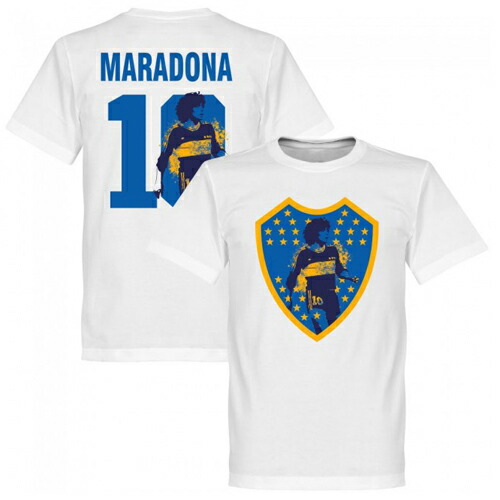 楽天市場】【予約RET06】RE-TAKE マラドーナ No.10 ボカクレスト T