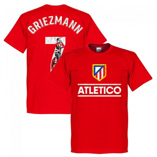 グリーズマン　アトレティコマドリード歴代最多得点記念Tシャツ 楽天市場】【予約RET06】RE-TAKE Atletico Madrid GALLRY T