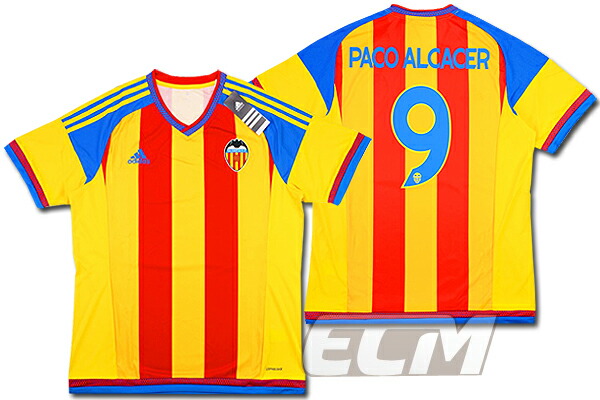 【予約ECM32】【国内未発売】 バレンシア アウェイ 半袖 9番 パコ・アルカセル 【サッカー/15-16/ヴァレンシア/スペインリーグ/Valencia】