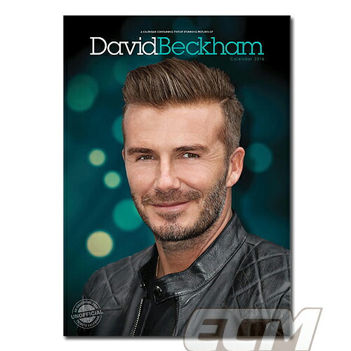 デビッド ベッカム 16 A3壁掛けカレンダー