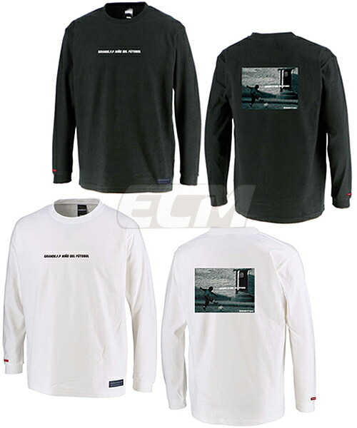 【GRN2019AW】GFPH19103 GRANDEFP. NINO DEL FUTBOL フォトプリント ロングスリーブTシャツ 【グランデ/サッカー/フットサル/トレーニング】ネコポス対応可能
