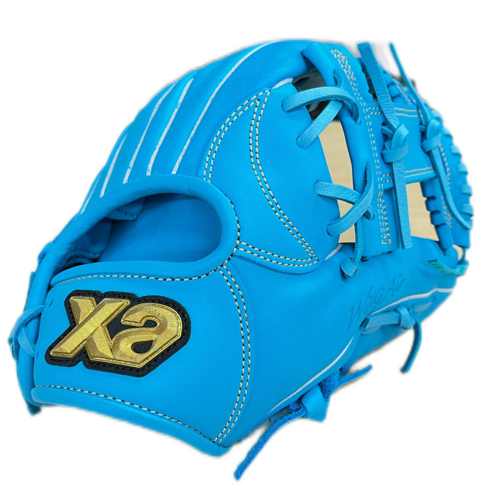 【レアカラー】XANAX ザナックス 少年軟式グラブ ウイングエアーシリーズ BJG26AL1W 右投 オールラウンド用 サイズ L スカイブルー｜ムネスエスポーツ店
