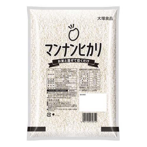 ◆エントリーで全品P５倍◆【10個で送料無料※対象地区は除く】マンナンヒカリ 業務用 1kg×10個【4901150530712】【大塚食品/糖質・カロリーコントロール/おうちで簡単！糖質＆カロリーカットごはん。普通のごはんに比べて30％※糖質・カロリーカット。】【RCP】