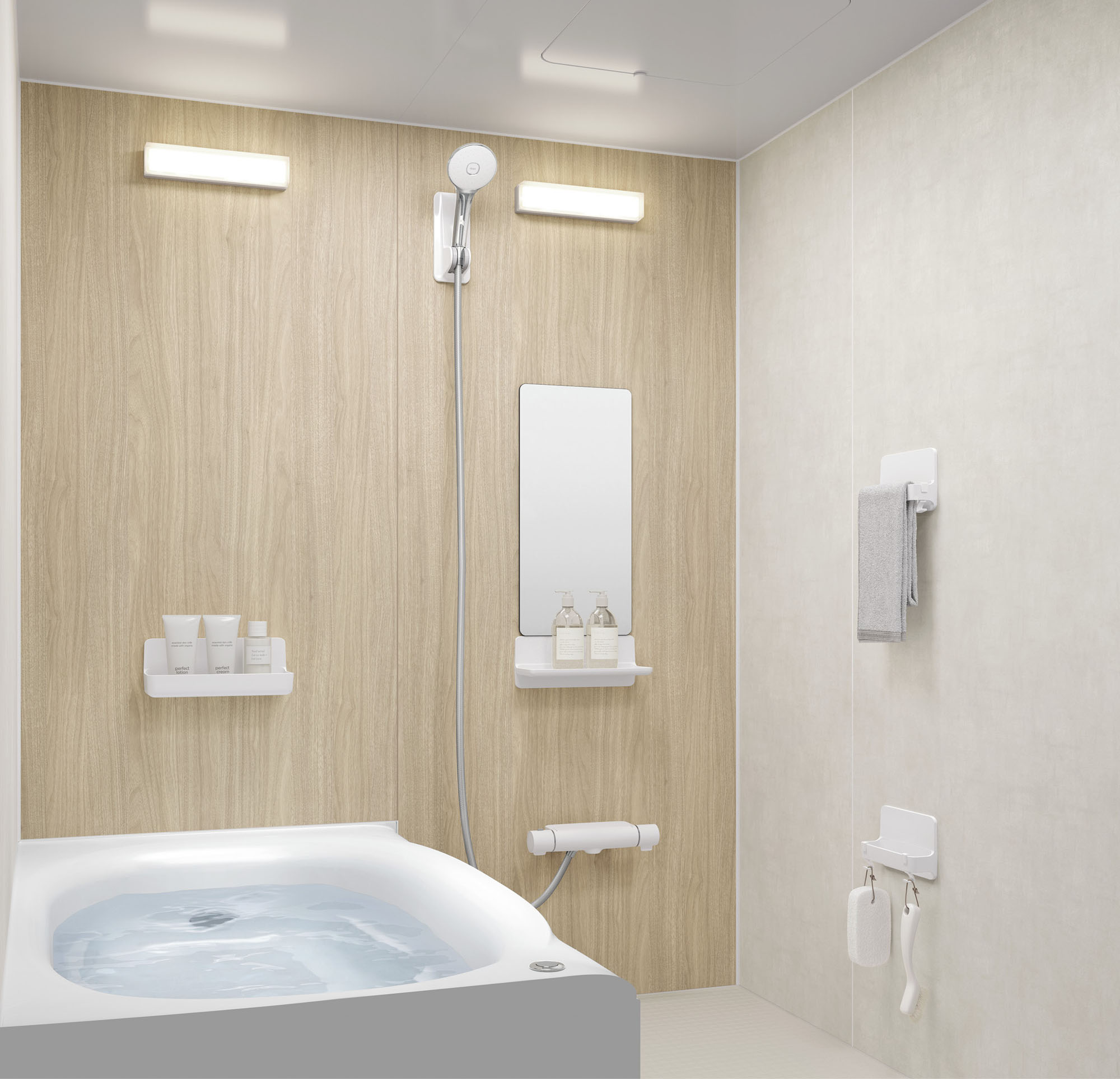 BKW-W1316LBF-C　LIXIL　マンション用システムバスルーム リノビオV 　Ｆタイプ　W1316サイズ｜エムシステム　店 228,477円