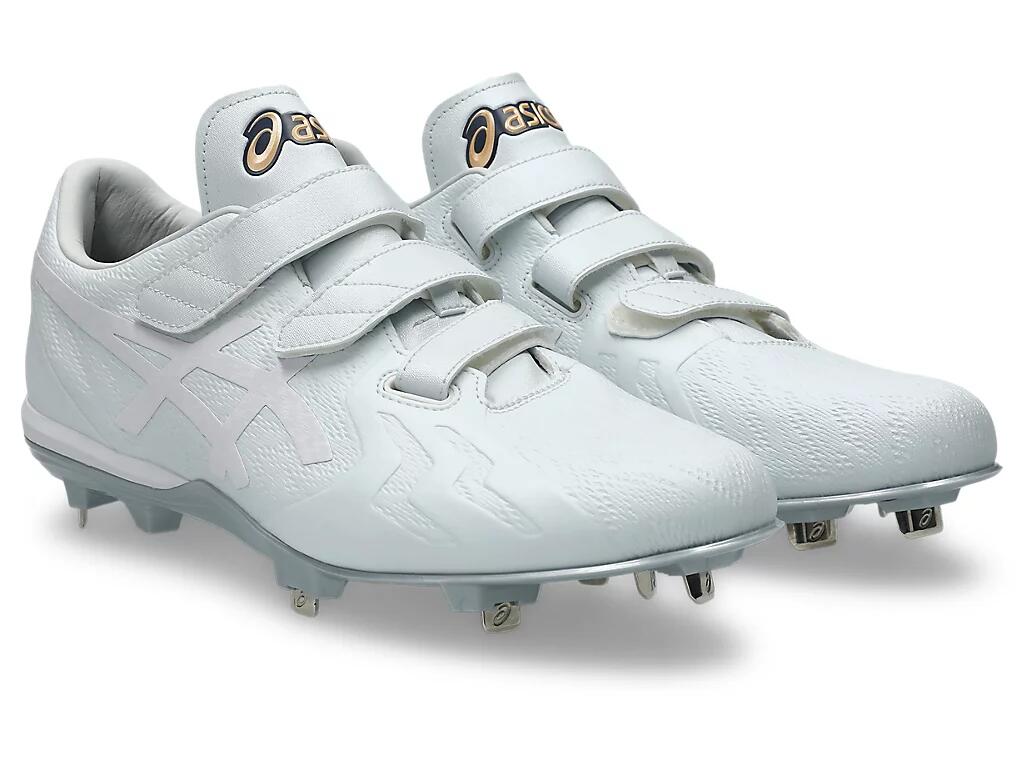 【送料無料】asics アシックス 野球スパイク 樹脂底 金具 埋め込み式 GOLDSTAGE I-PRO FORCESPEED MG 1121A075 110(WHITE/WHITE) 27.0cmのみ #総体 #インターハイ #新チーム #最後の #卒団 #引退 #記念品 #プレゼント #夏休み #お盆 #お盆玉｜ムラカミ運動具店