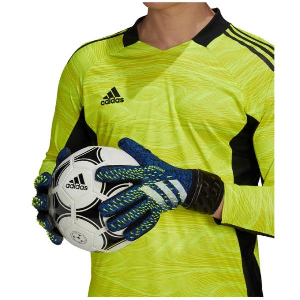 あす楽対応 Adidas アディダス プレデター グローブ リーグ Predator Pd Gl League Gk サッカー ゴールキーパーグローブ Gk3541 ブラック チームロイヤルブルー septicin Com