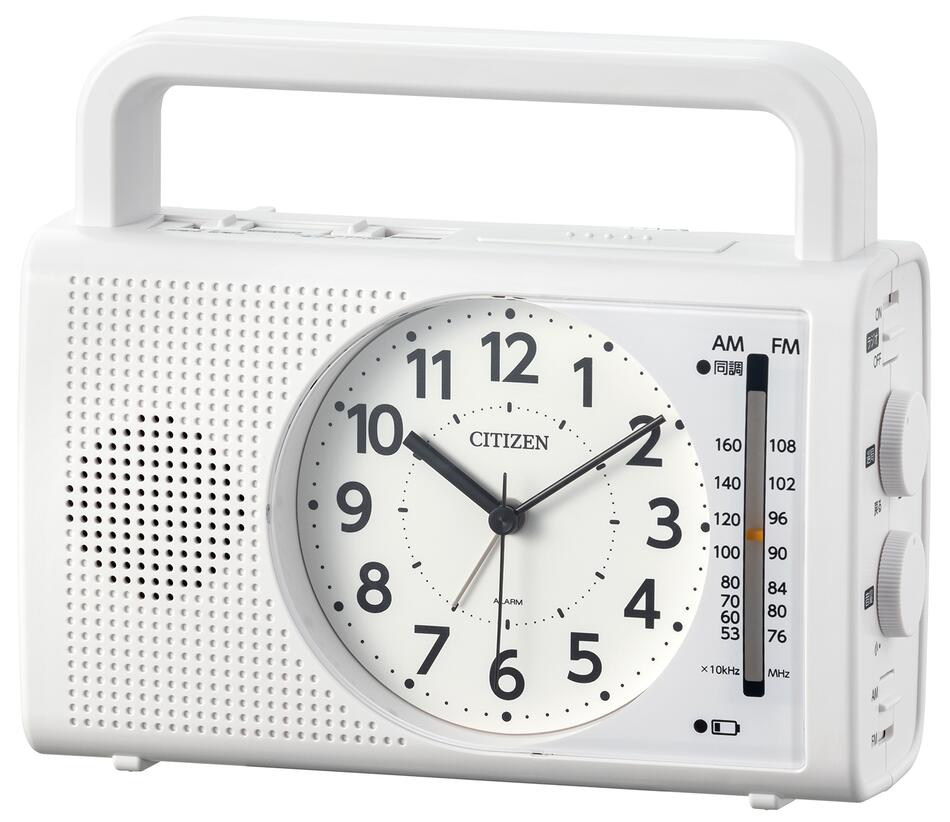 シチズン 陰電子音目覚まし時計時辰儀 4RQ002-003 (1個入)