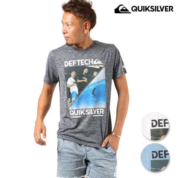 メンズ 半袖 Tシャツ Quiksilver クイックシルバー Def Tech Qst184624m ムラサキスポーツ限定 Ff3 F29ムラサキスポーツ楽天市場店