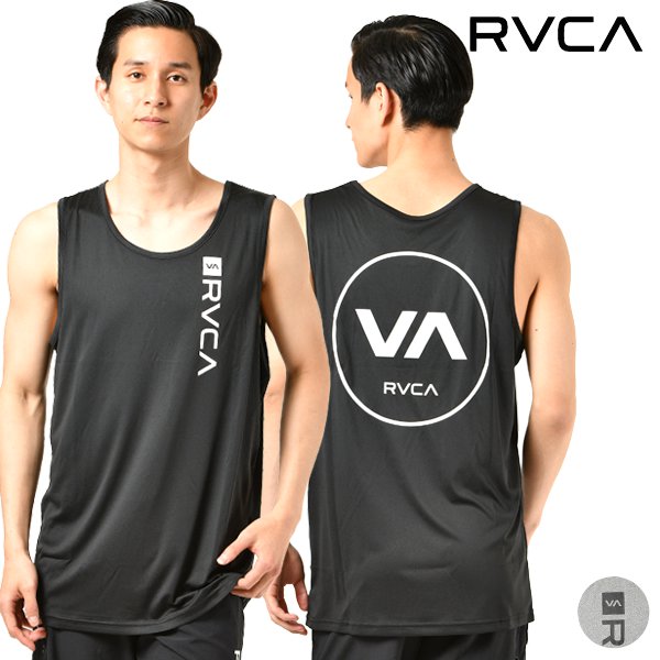 楽天市場 Rvca ルーカ メンズ タンクトップ ユーティリティ 水陸両用 ラッシュガード Aj041 857 Revert Tank 吸水 速乾 Uvカット H1s B29 ムラサキスポーツ楽天市場店