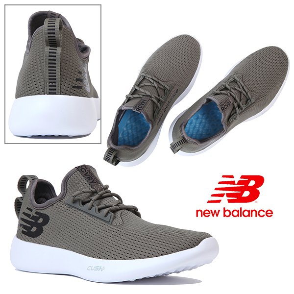 楽天市場 New Balance ニューバランス Rcvryol メンズ シューズ スニーカー フィットネス ウォーキング カーキ Gg2 E9 ムラサキスポーツ楽天市場店