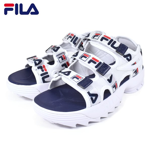 楽天市場 サンダル Fila フィラ F0453 0125 Disruptor Sd メンズ