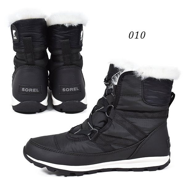 楽天市場 Sorel ソレル Whitney Short Lace ウィットニー ショート レース 010 防水 レディース ウィンターブーツ Nl2776 Gg3 K7 ムラサキスポーツ楽天市場店
