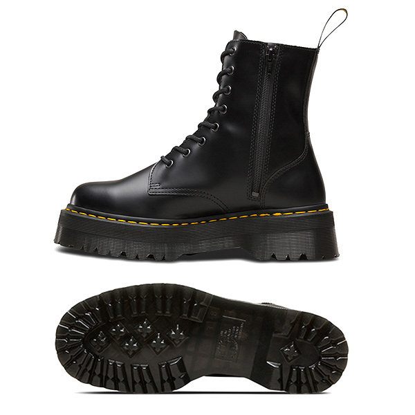 SEAL限定商品】 Dr.Martens JADON 8ホール サイドジップ ホワイト veme.fi