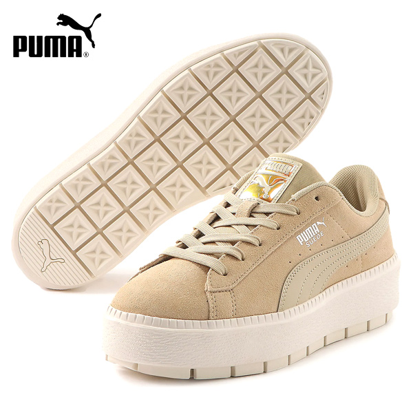 楽天市場 楽天スーパーsale期間中 送料無料 Puma プーマ Suede Platform Trace Lite Wns 03 レディース シューズ スニーカー 厚底 プラットフォーム Hx3 I7 ムラサキスポーツ楽天市場店