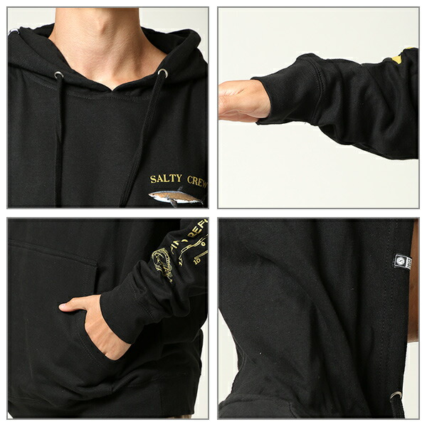 楽天市場 Salty Crew ソルティークルー Bruce Hood Fleece 70 256 メンズ パーカー プルオーバー 裏起毛 Hh3 I15 ムラサキスポーツ楽天市場店