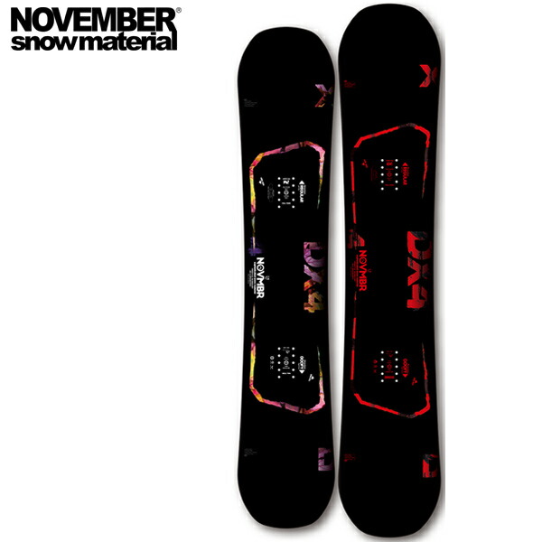 SALE/85%OFF】 スノーボード 板 NOVEMBER ノーベンバー DX4 ディ