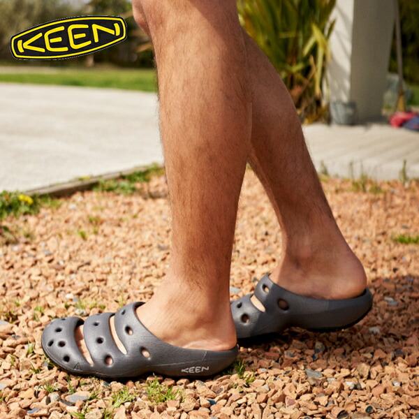 楽天市場 Keen キーン Yogui ヨギ メンズ アウトドア サンダル コンフォートサンダル Ii1 C9 ムラサキスポーツ楽天市場店