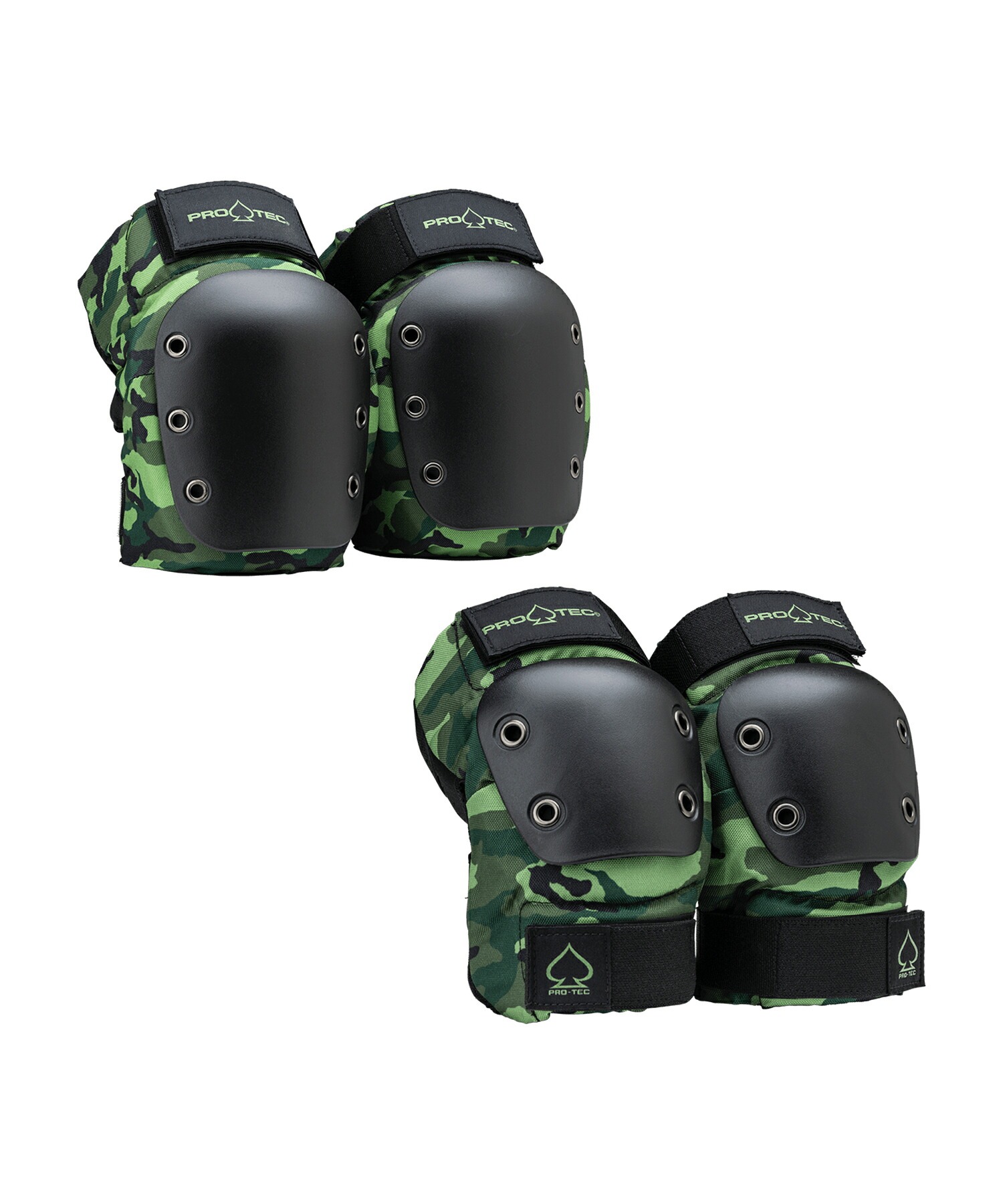 滑るゲーム盤 プロテクター PROTEC 労働者階級テック KNEE-ELBOW PAT CAMO KK H24
