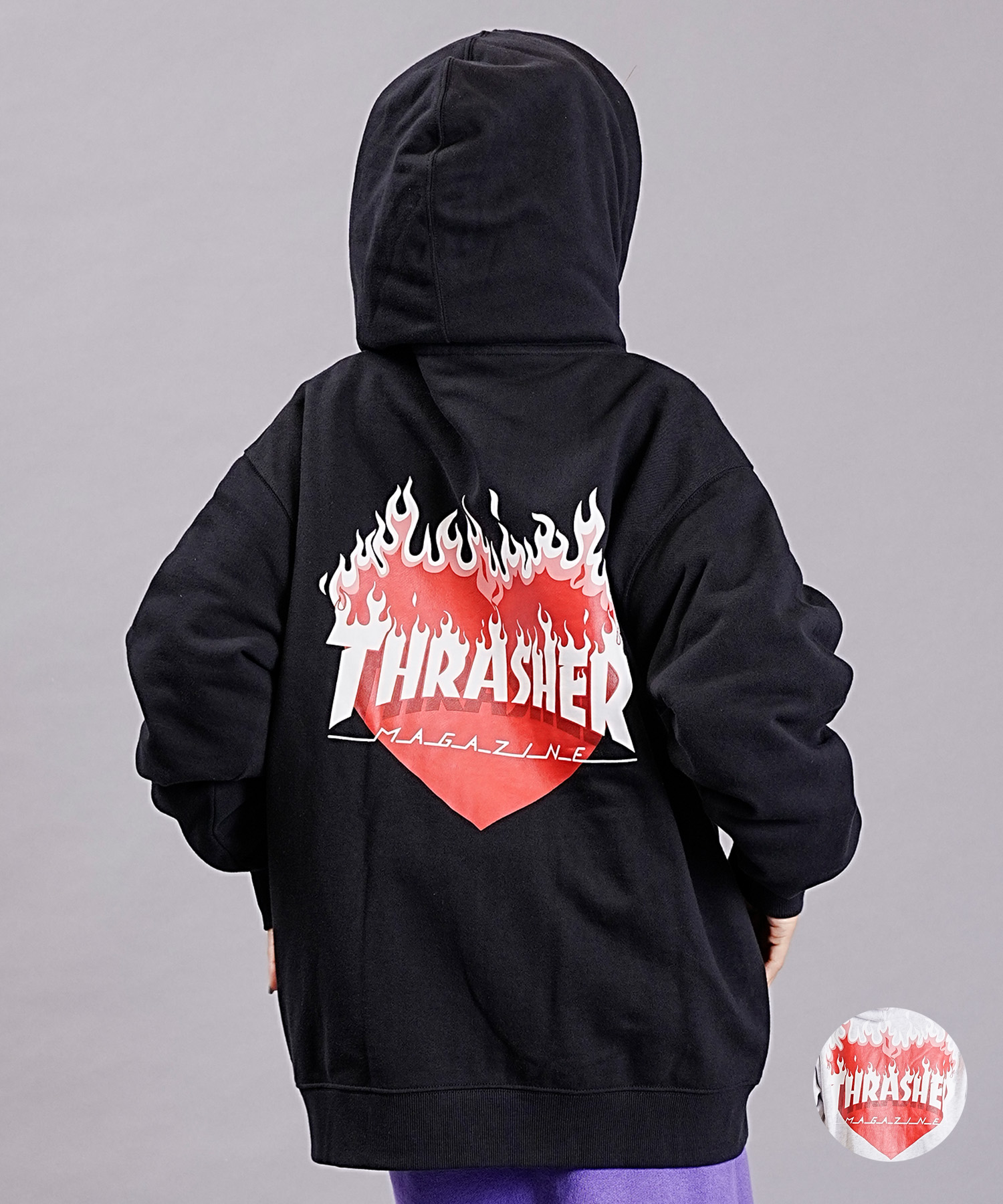 楽天市場】THRASHER/スラッシャー パーカー バックプリント フロント