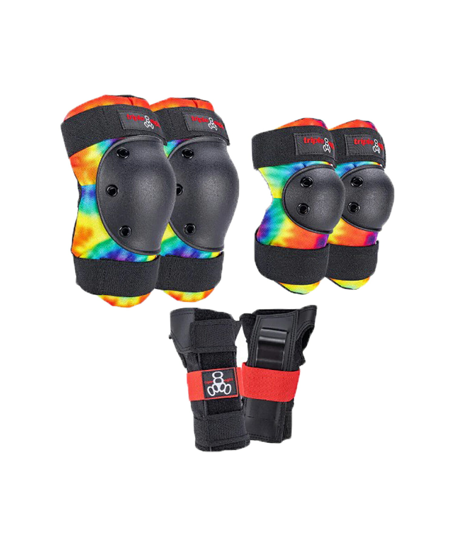 滑るゲーム盤 プロテクター triple eight トリプル 八つ SAVER PROTECTIVE 3PACK TIE DIE KK I7