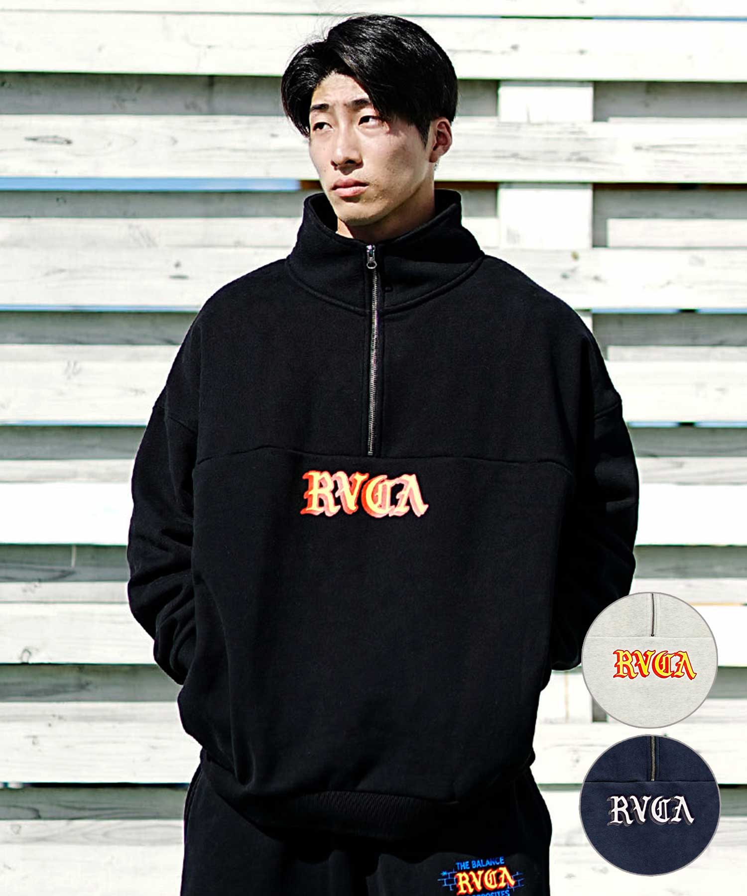 楽天市場】Hurley/ハーレー M OVRSZ SH SWEAT PO 1/4 ZIP メンズ