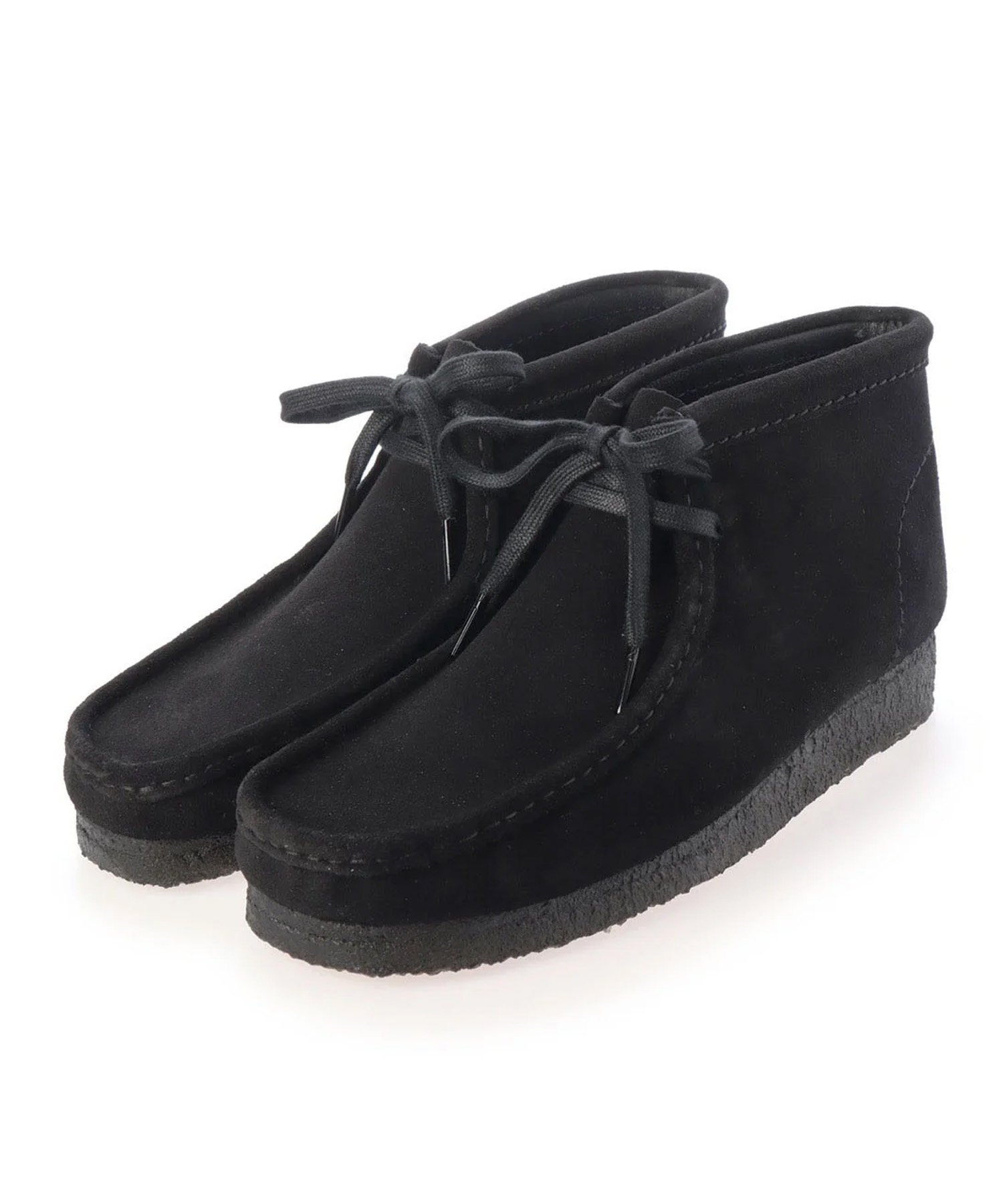 Clarks Originals/クラークス オリジナルス Wallabee Boot メンズ ワラビーブーツ モカシン 甲板シューズ 黒いことスエードクロス 26155517