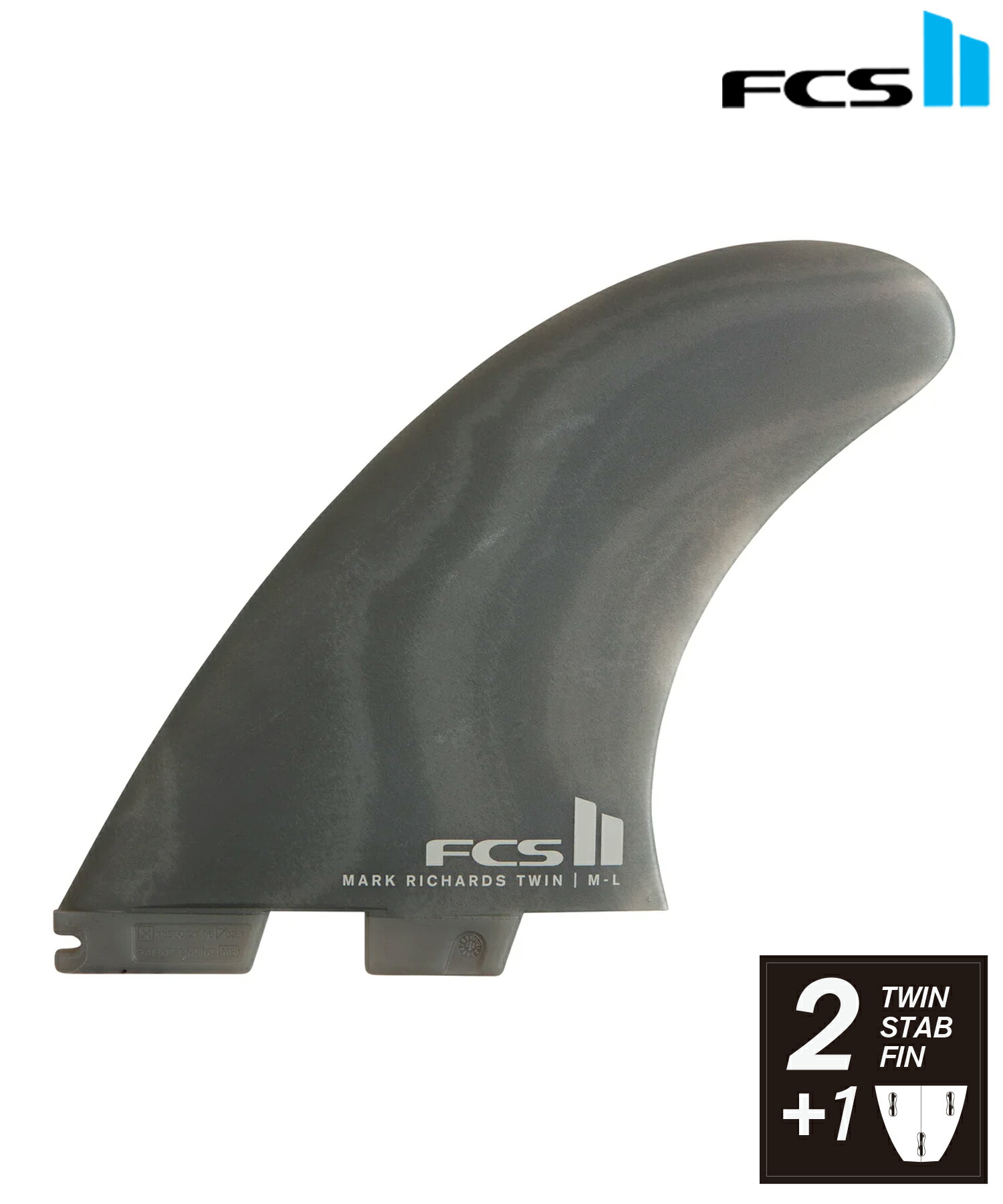 楽天市場】【12/19〜12/25エントリーでP10倍】25 FCS2 フィン MR TWIN