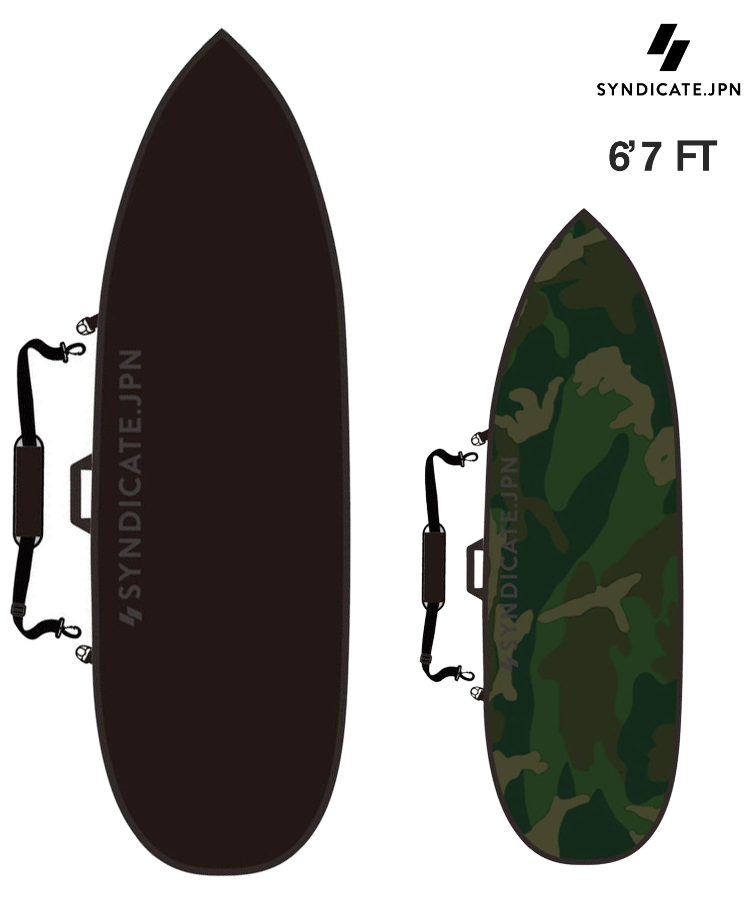 SYNDICATE 暴力団HRD JPN BOARD BAG SB S 6’7FT 遊撃手ゲーム盤 ES-01180S6731  波乗り 捉え所の無い入れもの  遊撃手ゲーム盤用 ムラサキ運動競技
