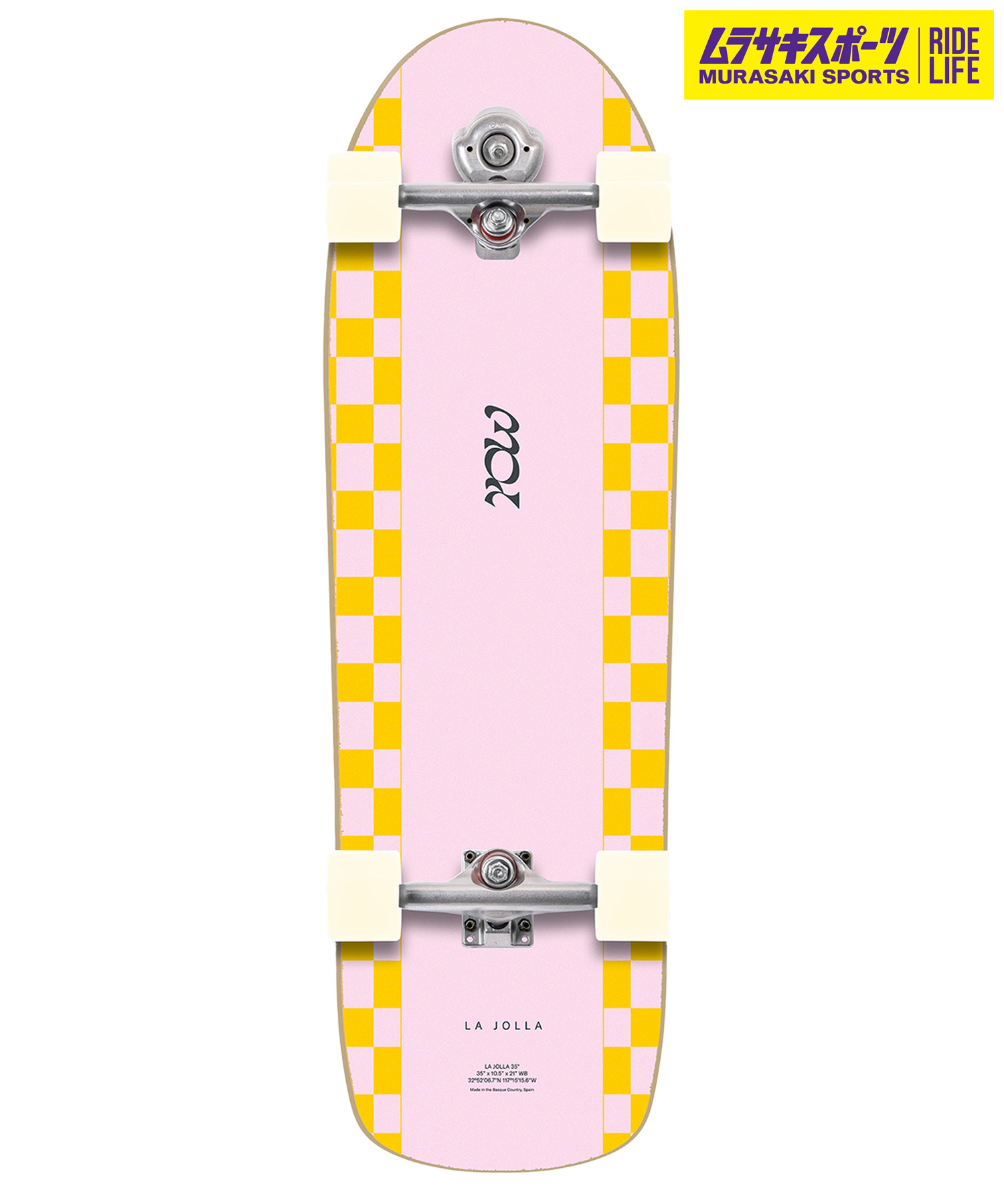 YOW ヤウ ロング スケートボード コンプリート 35inch LA JOLLA