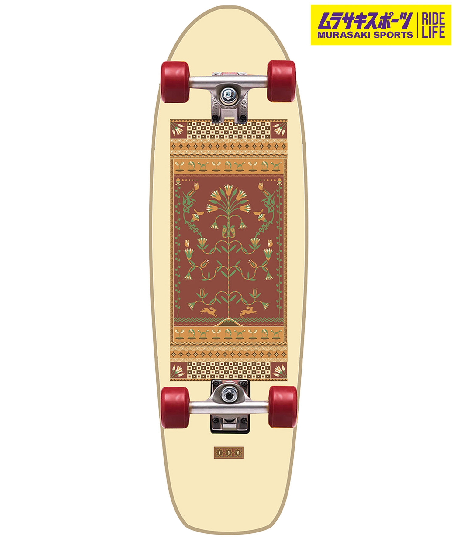 YOW ヤウ ロング スケートボード コンプリート 29.5inch PERSIA CRUISER