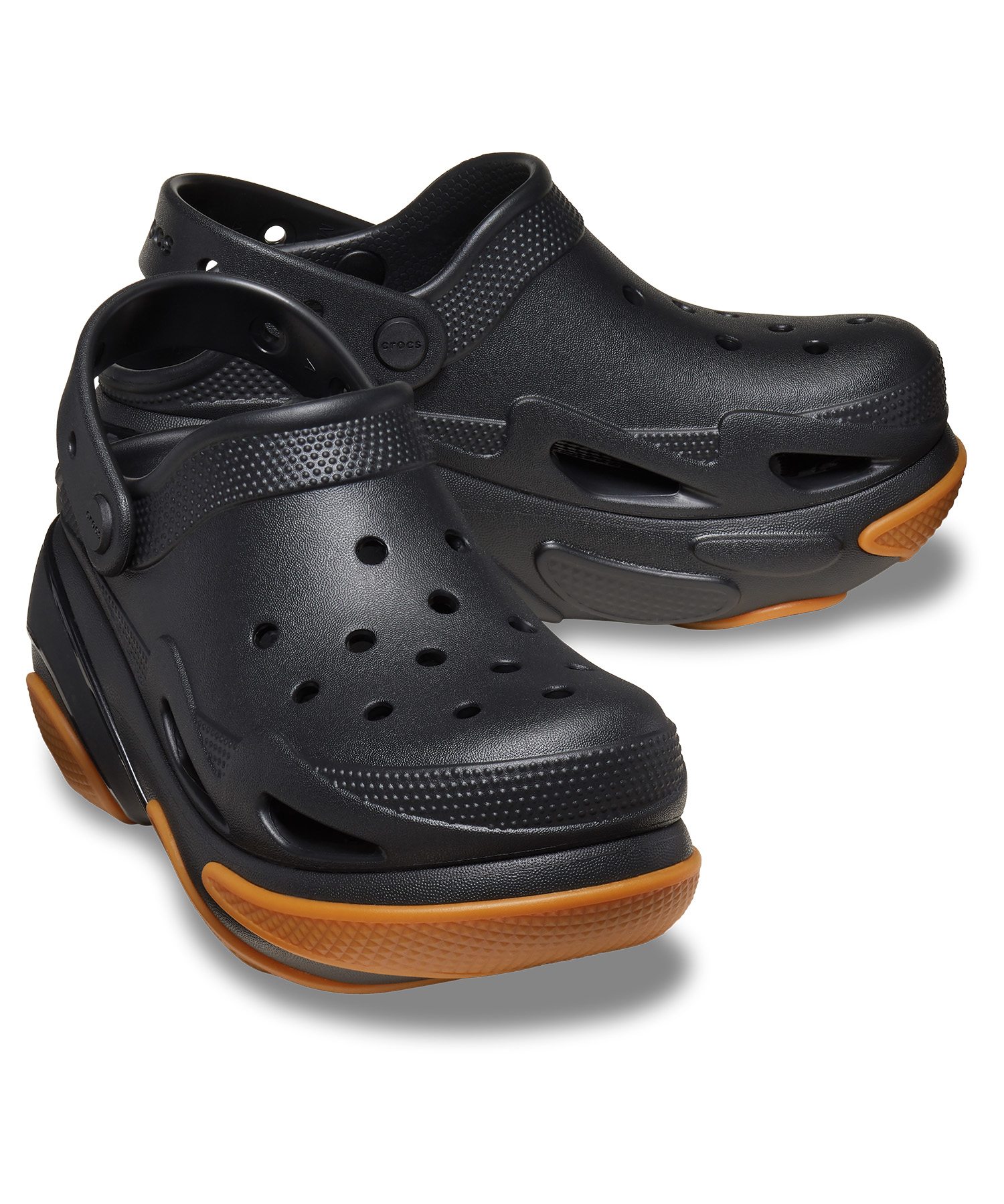 クロックス バブル クラッシュ クロッグ ブラック ガム 29cm crocs - タグ付✨️クロックス バブル クラッシュ クロッグ