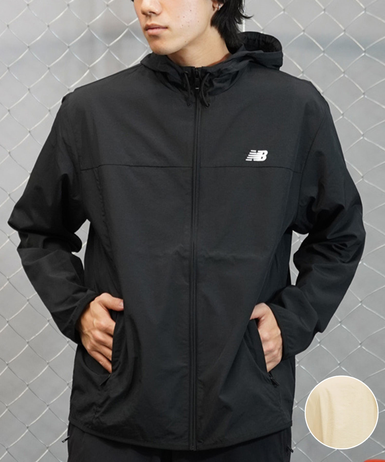 【楽天市場】\エントリーでポイントP10倍／ new balance ニューバランス メンズ ウィンドジャケット ストレッチ 通気性