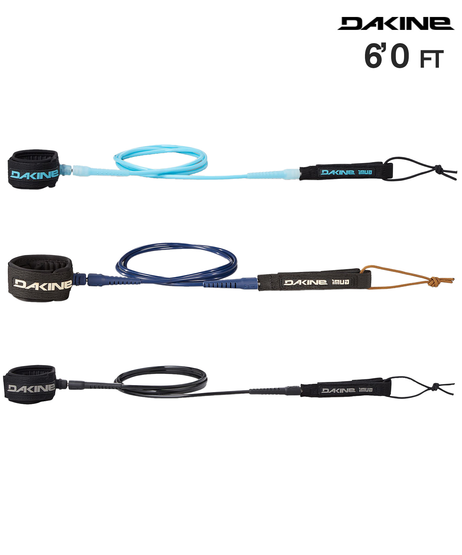 楽天市場】ダカイン メンズ PEAHI 12FT X 7/16IN W/ CLIP リーシュ