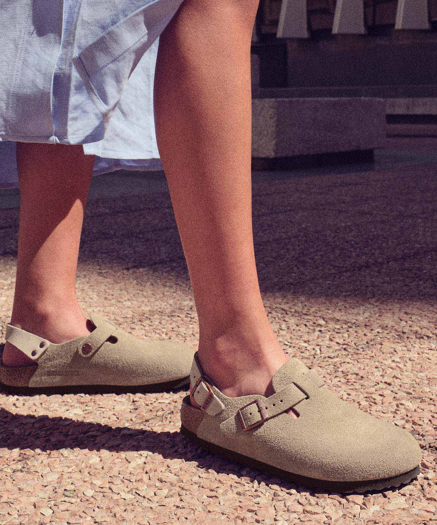 BIRKENSTOCK ビルケンシュトック サンダル レディース ナロー幅 スエードクロス Tokio LEVE トキオ 1028323