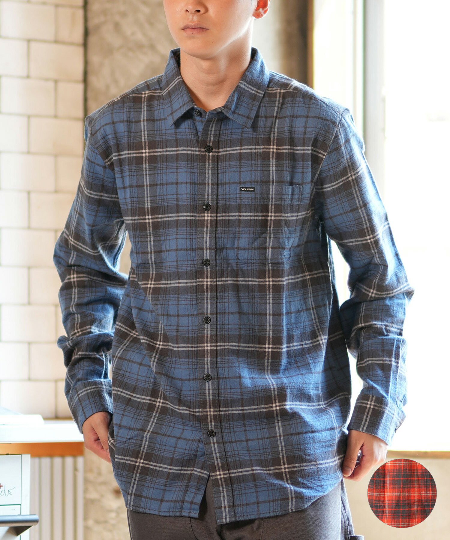 新品ボルコムシャツ VOLCOM シャツ 半袖 ボルコム メンズ FEATURED ARTIST JUSTIN H