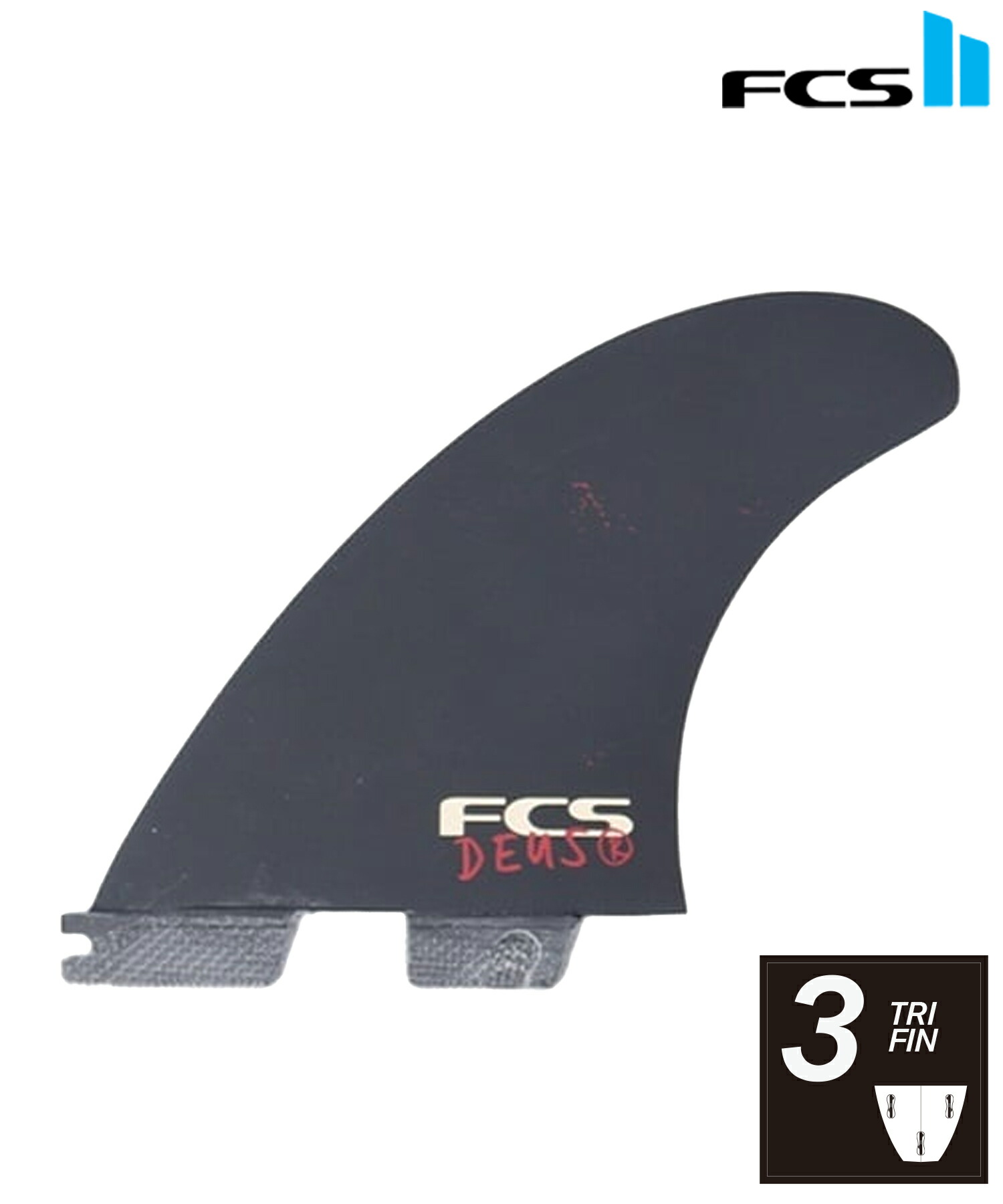 楽天市場】FCS2 DEUS EX MACHINA TRI PC LARGE RETAIL FINS