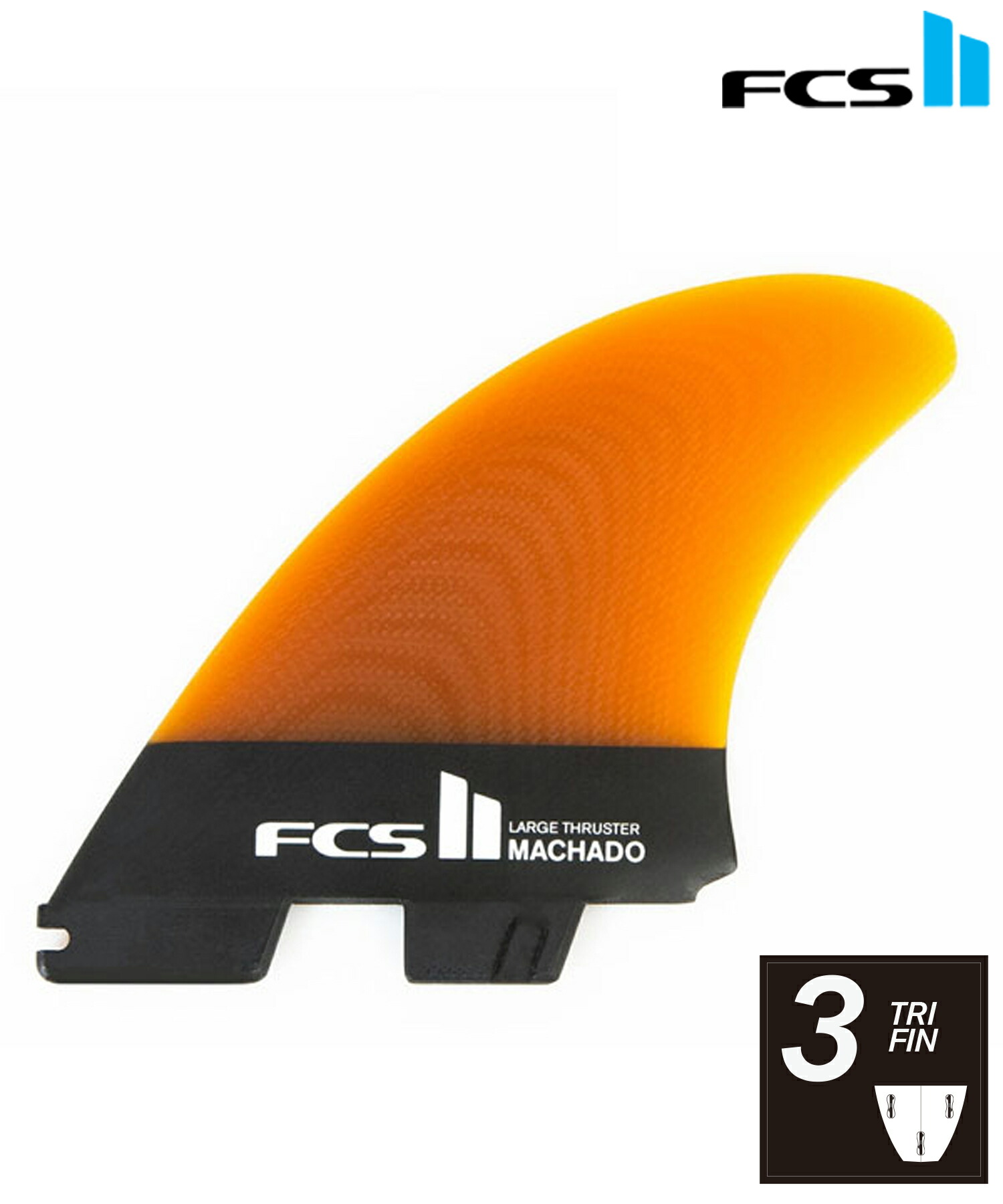 FCS2 RM TRI KEEL (M) ロブマチャド キールトライフィン 楽天市場】FCS2 フィン RM TRI KEEL SET Rob Machado Tri Keel