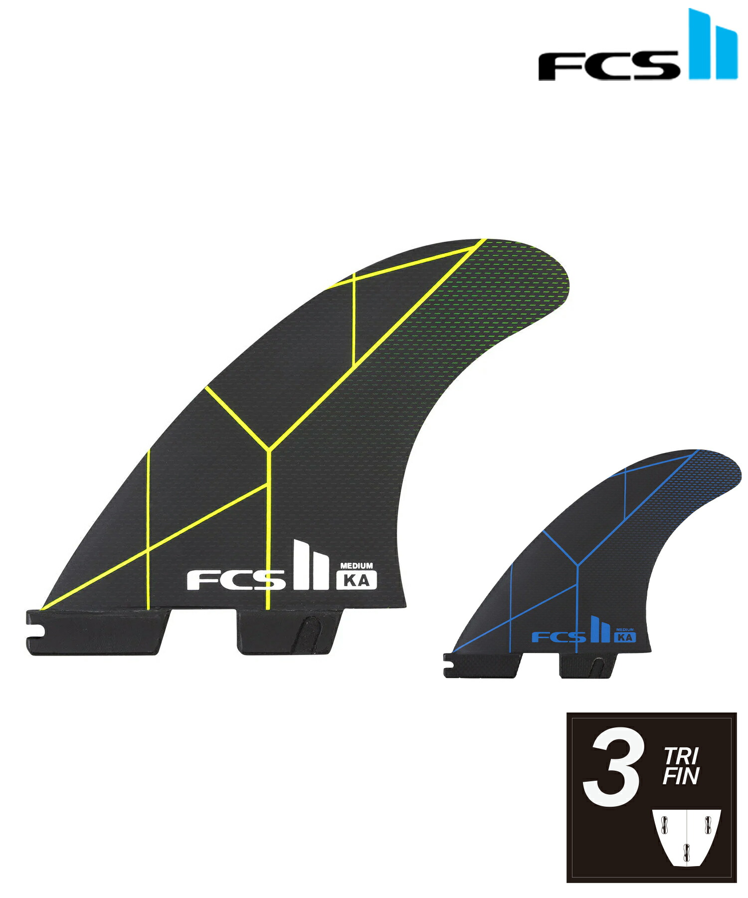 楽天市場】FCS2 KOLOHE ANDINO KA TRI FINS / エフシーエス2