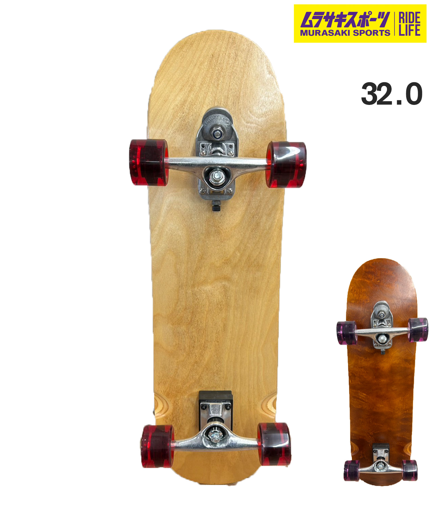 サーフスケートwoodypress 31インチ スケートボード 新品 サーパス ウッディープレス 31 インチ スラスターシステム2