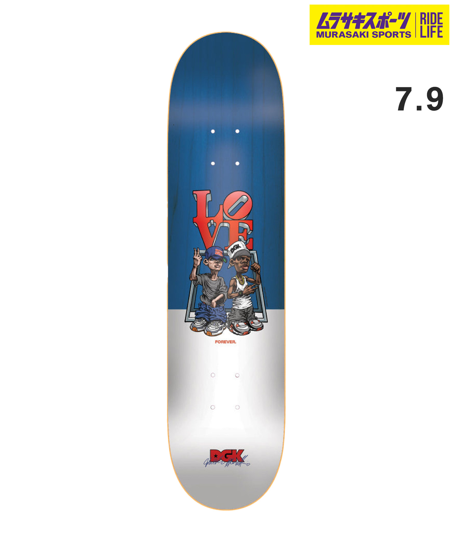 DGK ディージーケー スケートボード デッキ 7.9inch MR PRO ONE