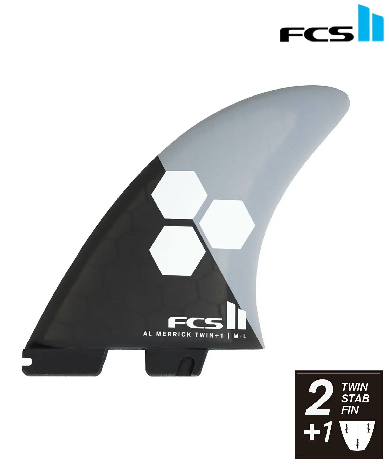 楽天市場】FCS2 フィン AM TWIN アルメリック PC TRI FIN XL / エフ