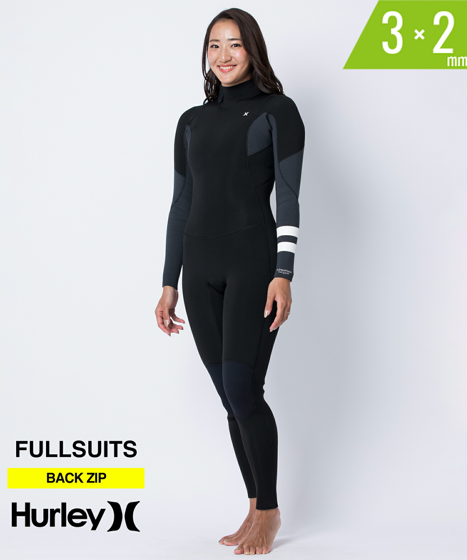 楽天市場】Hurley ハーレー LJ NZ ICON 3X2mm GZLJIC23 ロング