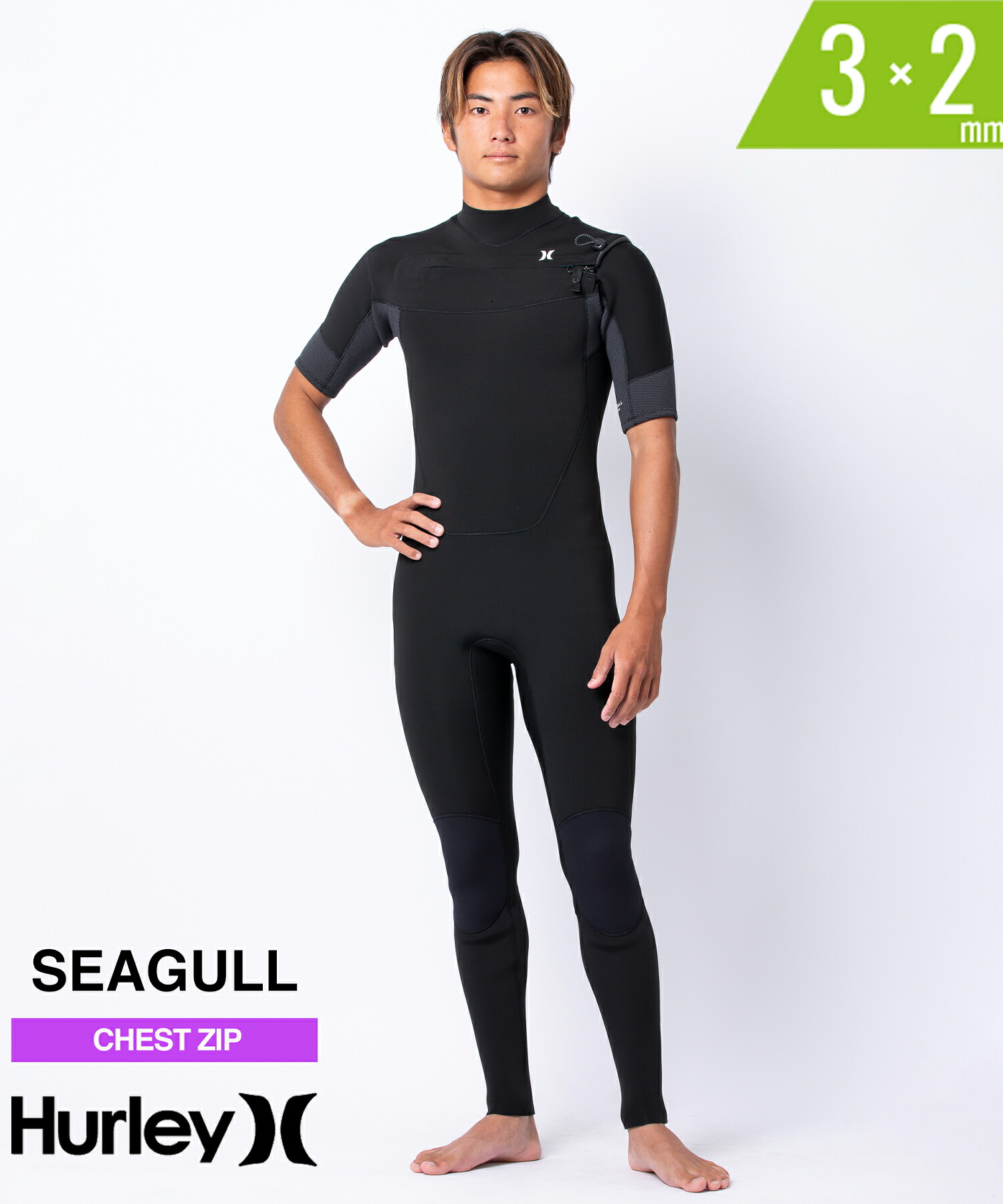 楽天市場】Hurley ハーレー ADVANTAGE PLUS 3×2mm MZFLAD25 メンズ