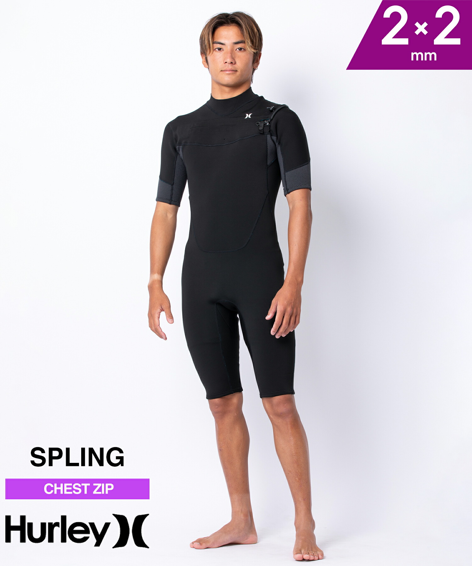 楽天市場】Hurley ハーレー CZ ADVANTAGE+ 3X2mm MZSGAD24