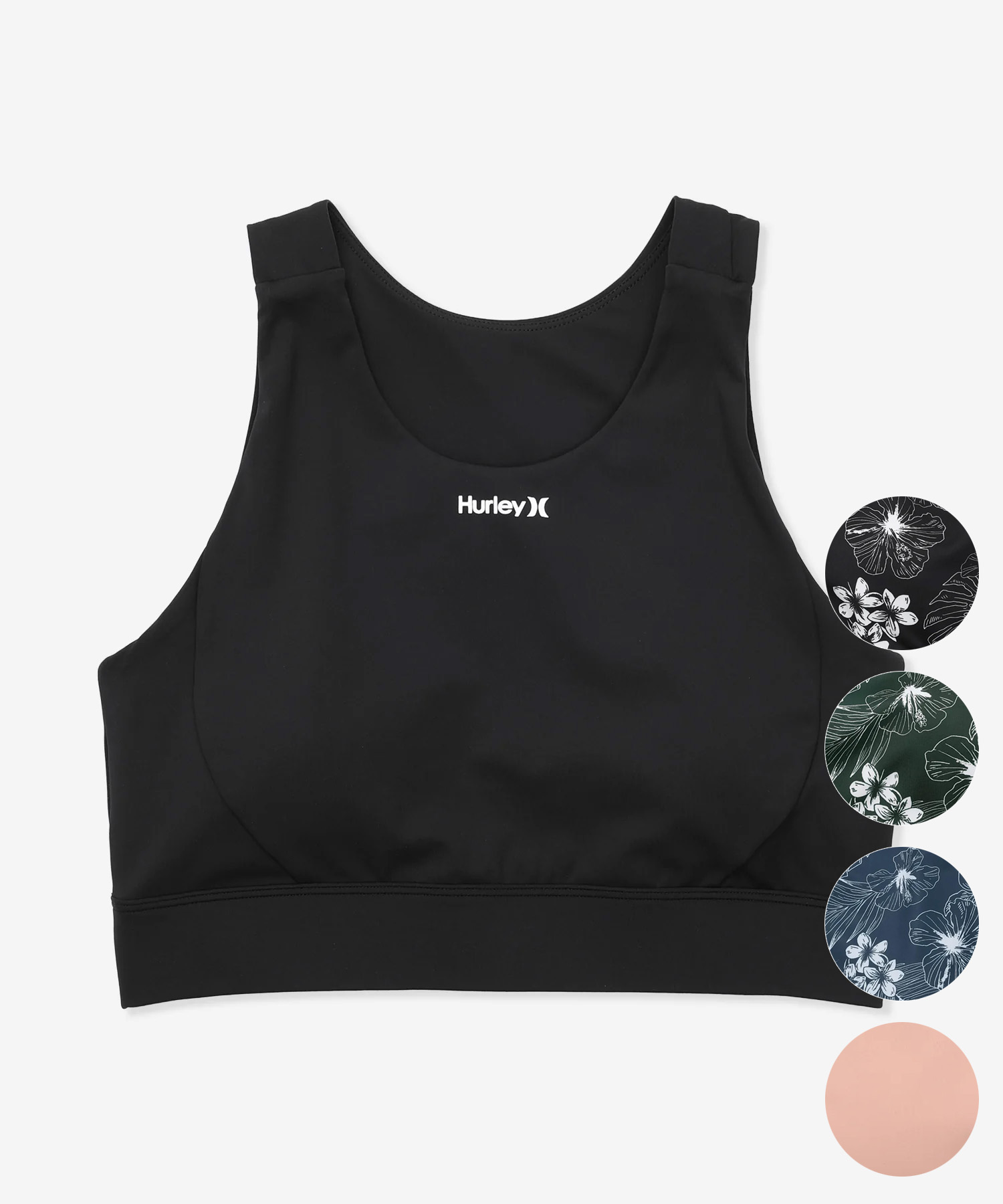 Hurley ハーレー 水着 レディース フィットネス トレーニングウェア スポーツブラ タンクトップ 水陸両用 UVカット WASB251051