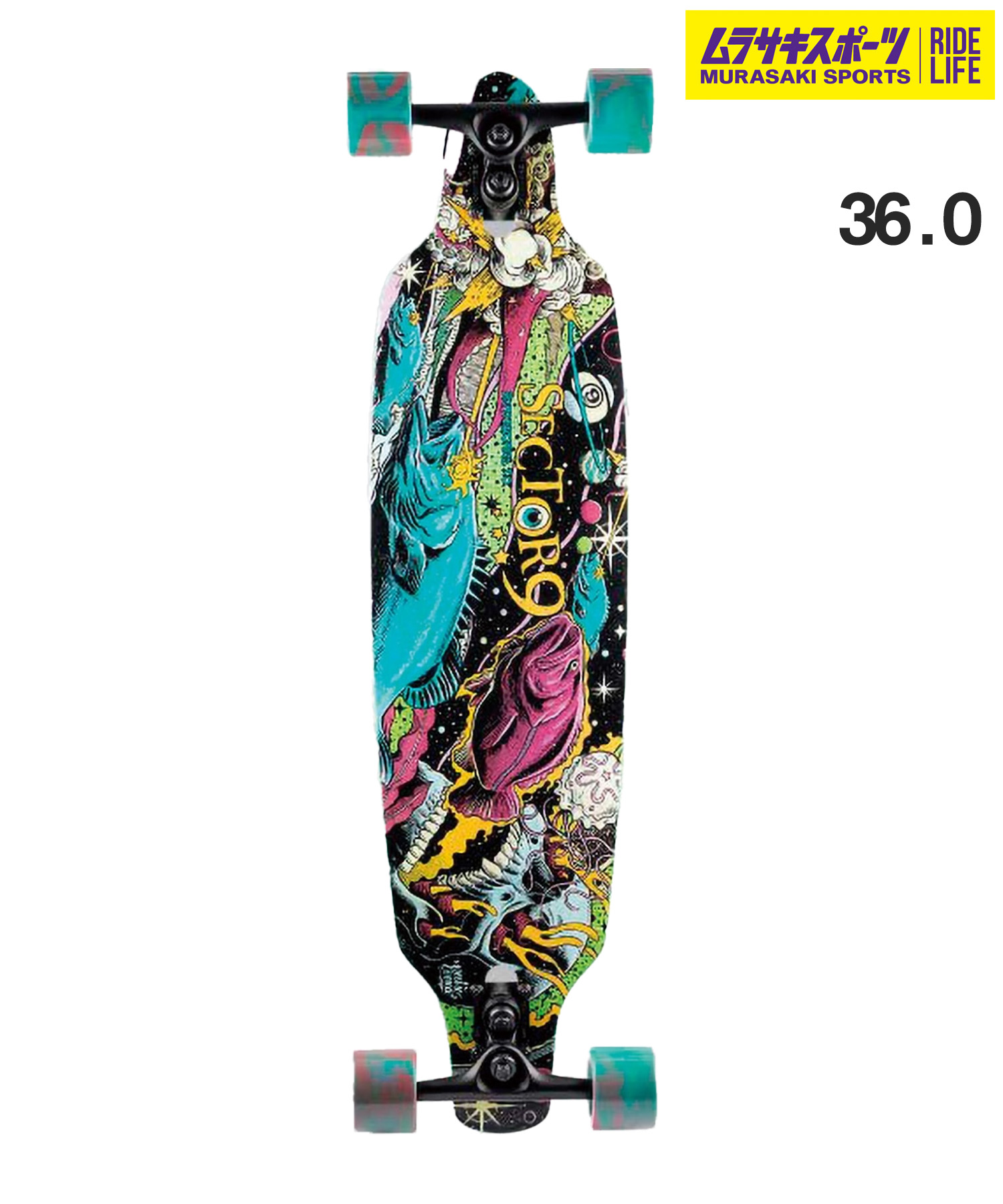 楽天市場】SECTOR 9 セクター9 スケートボード NATTY DREAD 26.5